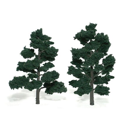 Thinkandplay 6 -7 in. Dark Green Trees TH1794909